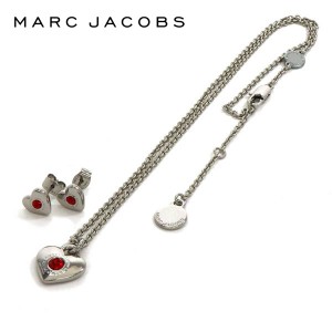 週末セール マークジェイコブス ネックレス ピアス レディース セット MARC JACOBS アクセサリー ハート アンド スター ハート ネックレ