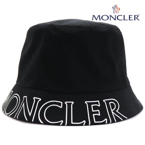 モンクレール バケットハット レディース MONCLER アウター 帽子 ブラック 3B000 39 57843 999 