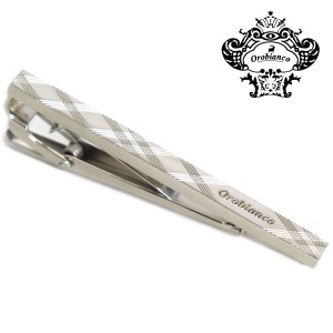 ポイント超超祭 オロビアンコ ネクタイピン メンズ 国内正規品 OROBIANCO Necktie pin タイクリップ シルバー ORT257  ギフトラッピング