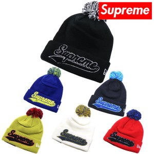 シュプリーム ニット帽 レディース メンズ Supreme Knit Hat ニットキャップ 帽子 ブラック 他 FW16BN36  ギフトラッピング無料