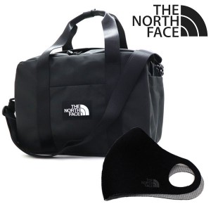 アーリーサマーセール セットでお得 ザ ノースフェイス マスクセット ボストンバッグ THE NORTH FACE 2Way ショルダーバッグ NN2FP77A BL