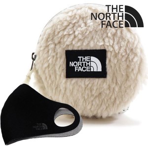 週末セール ザ ノースフェイス ポーチ マスクセット レディース THE NORTH FACE Pouch クリーム NN2PN90B CRE 