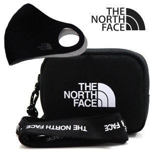 アーリーサマーセール ザ ノースフェイス コインケース マスクセット メンズ レディース THE NORTH FACE coin purse ブラック NN2PP70J B