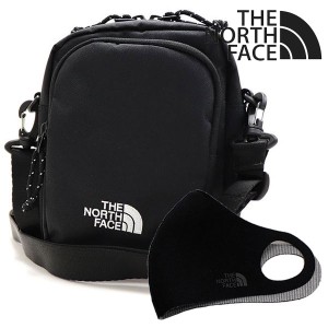 スプリングセール ザ ノースフェイス ショルダーバッグ マスクセット メンズ レディース THE NORTH FACE NN2PQ03J BLK 