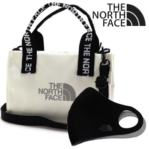 週末セール ザ ノースフェイス ミニショルダーバッグ マスクセット レディース メンズ THE NORTH FACE 2Way ハンドバッグ NN2PQ11K CRE 