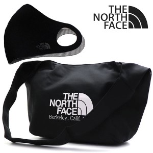 スプリングセール ザ ノースフェイス ショルダーバッグ マスクセット メンズ レディース THE NORTH FACE NN2PQ14J BLK 