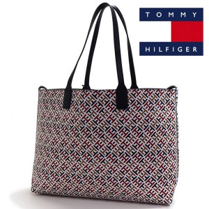 アーリーサマーセール トミーヒルフィガー トートバッグ レディース TOMMY HILFIGER マルチカラー 69J6984 420 送料無料