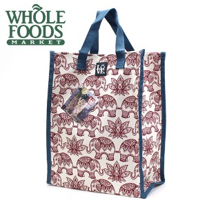 クリアランスセール！ ホールフーズ エコバッグ メンズ レディース WHOLE FOODS ショッピングバッグ WF0003 【メール便送料無料】