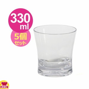 カーライル アリバイ ダブルオールド12oz クリア 5個セット（代引不可）