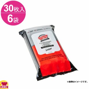 3M スコッチブライト 油汚れ落としシート ステンレス用 30枚入×6袋（送料無料、代引OK）