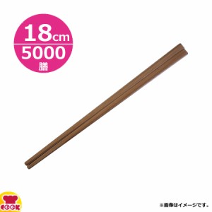 割り箸 杉元禄 18cm A-101 100膳×50束（送料無料、代引不可）