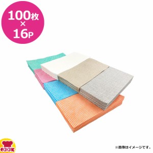 シンメイ 抗菌カウンタークロス 300×600mm 100枚×16パック（送料無料、代引不可）