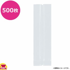 福助工業 合掌ガゼット袋 GT No.6 透明 52+42×180×厚0.065mm 500枚（送料無料、代引不可）