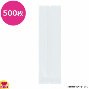 福助工業 合掌ガゼット袋 GM No.6 マット 52+42×180×厚0.07mm 500枚（送料無料、代引不可）