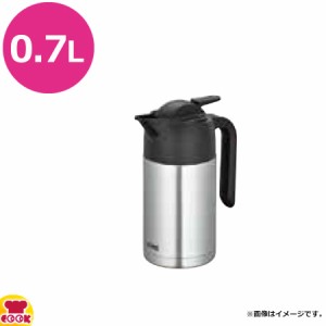 サーモス 卓上用真空断熱ステンレスポット 0.7L THW-700（送料無料、代引不可）