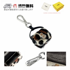 FENDI フェンディ チャーム キーホルダー Pico Baguette Charm バゲット ロゴ イタリア製 7AS133AMM1F0DJH 新品 ★ マルチカラー K764-b.