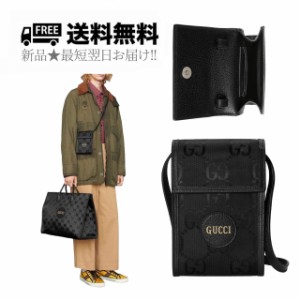 GUCCI グッチ ショルダーバッグ ストラップ ナイロン ロゴ イタリア製 新品 ★ 1000 ブラック K397..