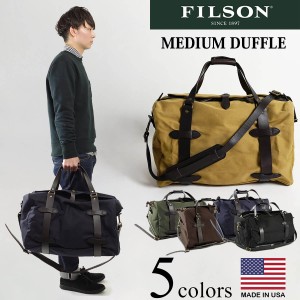 フィルソン FILSON ミディアム キャンバス ダッフルバッグ (アメリカ製 米国製 MEDIUM DUFFLE）