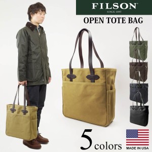 フィルソン FILSON オープン トート バッグ (アメリカ製 米国製 OPEN TOTE BAG）