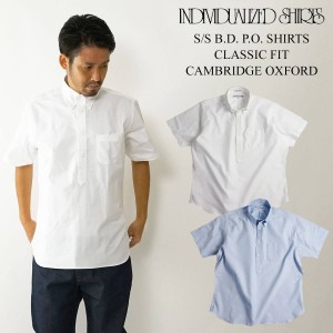 インディビジュアライズドシャツ INDIVIDUALIZED SHIRTS 半袖ボタンダウンプルオーバーシャツ ケンブリッジオックスフォード (アメリカ製