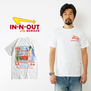 インアンドアウトバーガー 半袖 Tシャツ 1990 ’57 ベト ホワイト (父の日 メンズ S-XXL In-N-Out Burger ご当地Tシャツ 海外買い付け)