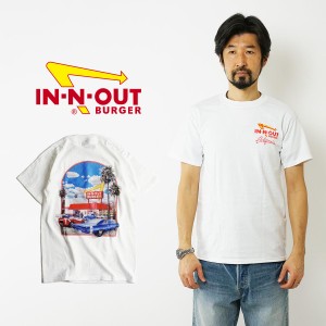インアンドアウトバーガー 半袖 Tシャツ 2000 ミレニアム ホワイト (メンズ S-XXL In-N-Out Burger ご当地Tシャツ 海外買い付け)