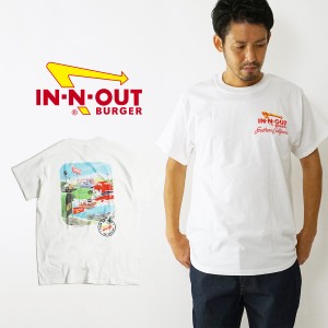 インアンドアウトバーガー 半袖 Tシャツ 1988 40th アニバーサリー ホワイト(メンズ S-XXL In-N-Out Burger ご当地Tシャツ 海外買い付け)