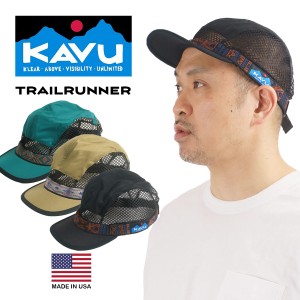 カブー KAVU トレイルラン ｜ アメリカ製 米国製 ベースボールキャップ ジェットキャップ 帽子