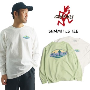 グラミチ GRAMICCI サミット 長袖Tシャツ ｜ メンズ S-XL ロンT プリントTシャツ オリジナルモデル アメリカ流通