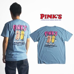 ピンクス ホットドッグス PINKS HOTDOGS 半袖 Tシャツ ハリウッドカリフォルニア（メンズ S-XXL 海外買い付け ご当地）