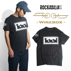 ロッカビリア ROCKABILIA バンドTシャツ トゥール ワイヤーボックス ｜ メンズ S-XXL バンドT ロックT TOOL ツール