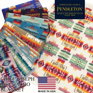 ペンドルトン PENDLETON チーフジョセフ ムチャチョ ブランケット (CHIEF JOSEPH MUCHACHO BLANKET ウール 膝掛け 毛布 アメリカ製 米国