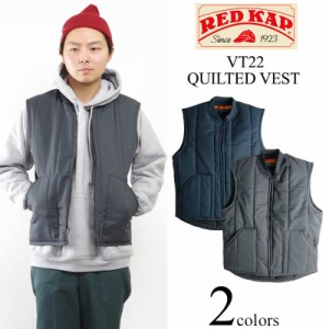 レッドキャップ REDKAP #VT22 キルテッドベスト (QUILTED VEST ワークベスト キルトベスト インナーベスト）