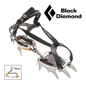 ブラックダイヤモンド クランポン BD33055 セラックストラップ SERAC CRAMPON STRAP 12本刃クランポン 12本刃アイゼン 12本爪クランポン 