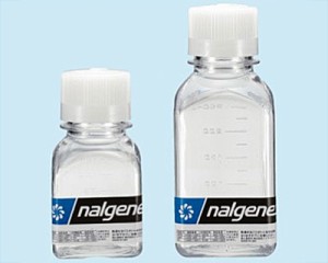 ナルゲン 91105 細口角透明ボトル（125ml） パッキング 液体調味料用 シャンプー用 ボディソープ用 アウトドア/旅行用