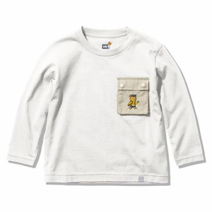 ヘリーハンセン ヘリーベアポケットティー HJ32272 キッズ/子供用 Tシャツ K L/S Helly Bear Pocket Tee 2022年秋冬