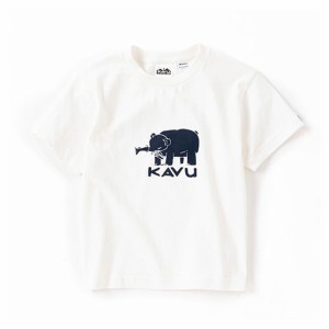 カブー キッズ ハイベア Tシャツ KAVU19821873 キッズ/子供用 Tシャツ K’s Hai Bear Tee Tシャツ