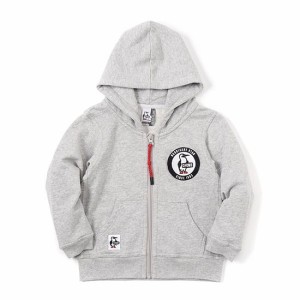 チャムス キッズワッペンジップパーカー CH20-1074 キッズ/子供用 パーカー Kid’s Wappen Zip Parka 2024年春夏新作