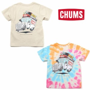 チャムス キッズゴーアウトドアポケットTシャツ CH21-1310 キッズ/子供用 Tシャツ Kid’s Go Outdoor Pocket T-Shirt 2024年春夏