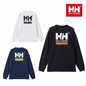 ヘリーハンセン ロングスリーブスクエアロゴティー HH32413 メンズ/男性用 トップス L/S SQ LOGO TEE 2024年春夏新作