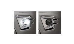 DAIHATSU HIJET TRUCK　ダイハツ ハイゼットトラック【S500P S510P】　ＬＥＤフォグランプ(メッキベゼル付)[08580-K5011]