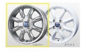 ダイハツ ムーヴカスタム【LA150S LA160S】　アルミホイールセット(１５インチ・ミニライト)【シルバー】[08960-K2003×4]