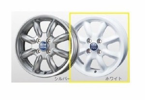 ダイハツ ムーヴカスタム【LA150S LA160S】　アルミホイールセット(１５インチ・ミニライト)【ホワイト】[08960-K2017×4]