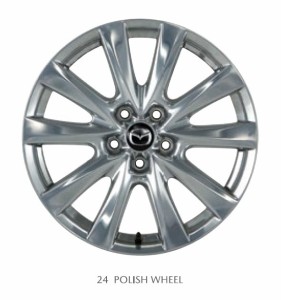 純正アクセサリー　マツダ　MX-30　DR　R2.10〜　アルミホイール　18X7.0J　ポリッシュ　1本　B0N7V3810