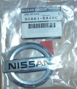 メール便可　NISSAN (日産) 純正部品 エンブレム リア デイズ ルークス 品番90881-6A00C