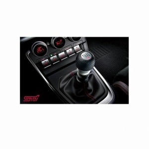 SUBARU BRZ　スバル BRZ【ZD8】　ＳＴＩレザーシフトノブ(６ＭＴ)[SG117CC100]