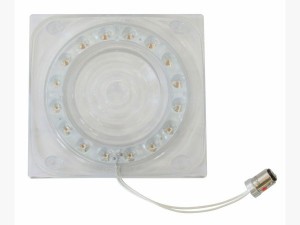 JETイノウエ　LEDテールランプレンズ　分岐ソケット　小糸／市光(IKI)製　2連、3連テールランプ用　クリアー／レッド　ブレーキダブル　5