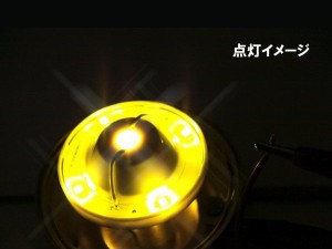 JETイノウエ　LED5ハイパワーバスマーカーユニット　イエロー　12V　526722　*トラック用品*