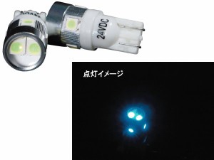 JETイノウエ　ウェッジバルブNEO　LA-02　アイスブルー　12V/24V共用　529257　*バルブ*