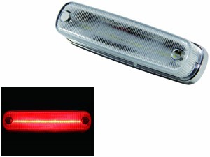 JETイノウエ　車高灯　LED4　車高灯NEO　3D　24V　クリアー／レッド　533616　*トラック用品*